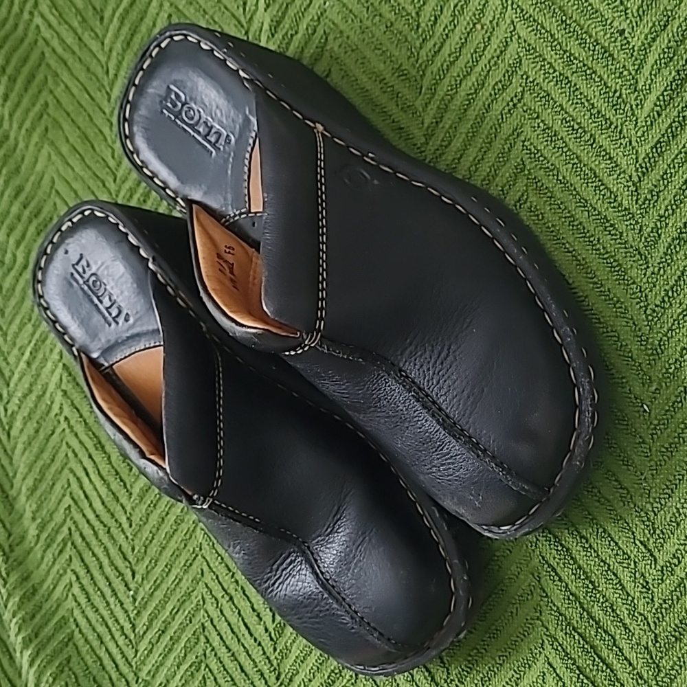 Born Leather Clogs - image 2